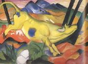 Yellow Cow (mk34) Franz Marc